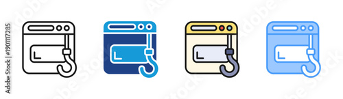 Web Control icon set multiple style collection