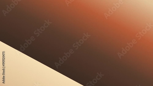A smooth gradient of warm tones blending from soft beige to deep brown