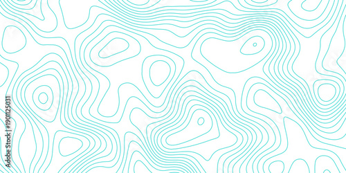 Topographic map background with geographic grid for hiking and mountain sport. luxury topographic wavy pattern and geographic grid map design. paper texture Imitation of a geographical map shades.