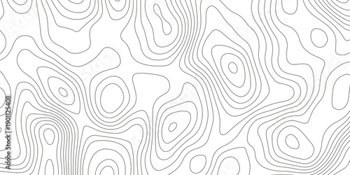 Topographic map background with geographic grid for hiking and mountain sport. luxury topographic wavy pattern and geographic grid map design. paper texture Imitation of a geographical map shades.