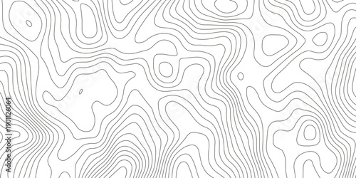 Topographic map background with geographic grid for hiking and mountain sport. luxury topographic wavy pattern and geographic grid map design. paper texture Imitation of a geographical map shades.