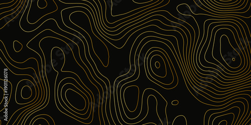 Topographic map background with geographic grid for hiking and mountain sport. luxury topographic wavy pattern and geographic grid map design. paper texture Imitation of a geographical map shades.