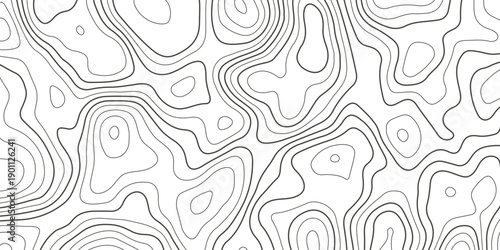 Topographic map background with geographic grid for hiking and mountain sport. luxury topographic wavy pattern and geographic grid map design. paper texture Imitation of a geographical map shades.