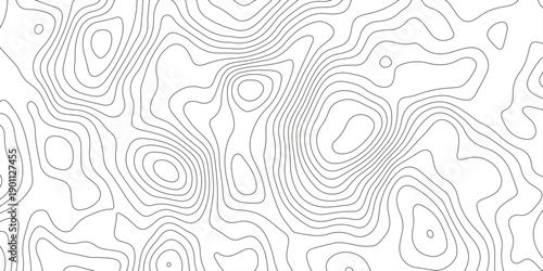 Topographic map background with geographic grid for hiking and mountain sport. luxury topographic wavy pattern and geographic grid map design. paper texture Imitation of a geographical map shades.