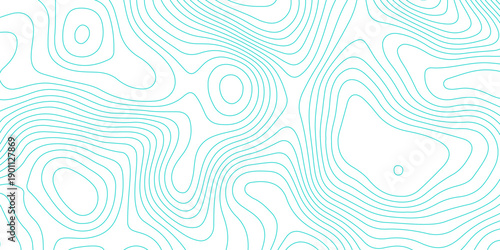 Topographic map background with geographic grid for hiking and mountain sport. luxury topographic wavy pattern and geographic grid map design. paper texture Imitation of a geographical map shades.