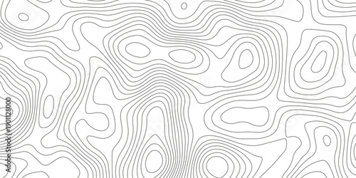 Topographic map background with geographic grid for hiking and mountain sport. luxury topographic wavy pattern and geographic grid map design. paper texture Imitation of a geographical map shades.