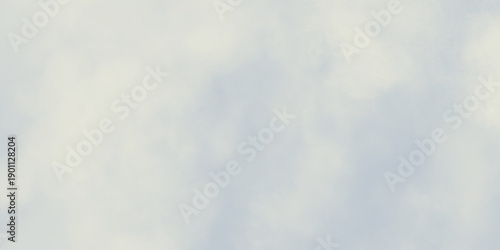 Black sky with white cloud. Dark background before Rainstorm. Soft Fluffy Clouds Against Blue Sky. Nature Sky Background Size For Cover Page. panoramic view of the clouds in the sky .