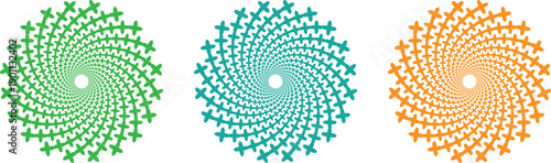 Abstract Floral Art Set Inspired by Matisse Curves Showcasing Organic Doodle Flowers and Groovy Retro Aesthetic with Expressive Brush Vector Illustration