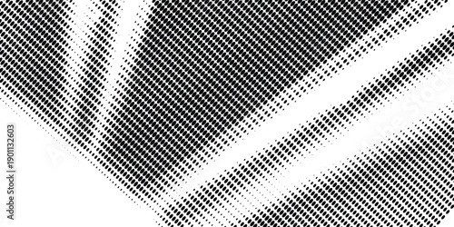 Set of halftone dots gradient pattern texture isolated on white background. Straight dotted spots using halftone circle dot raster texture. Vector blot half tone collection. eps10