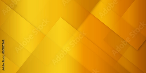 Abstract yellow, orange technology concept diamond triangle geometric line background. modern seamless business technology concept geometric shapes. squares and triangle with soft shadows as pattern.