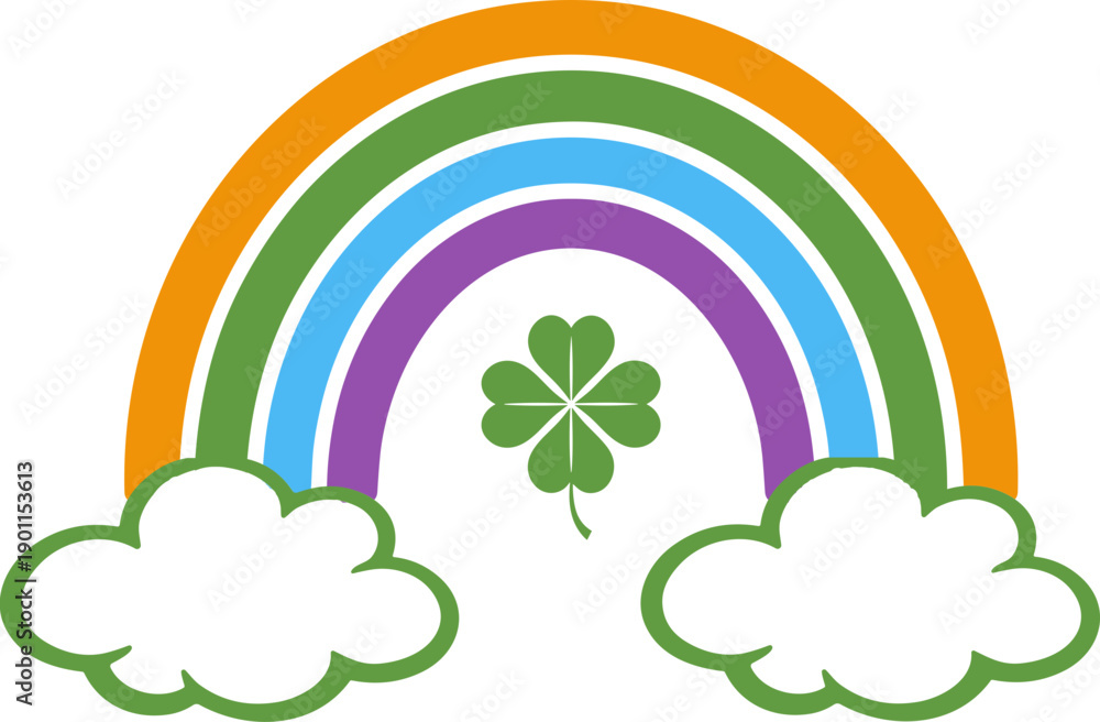 Fototapeta premium Rainbow SVG
