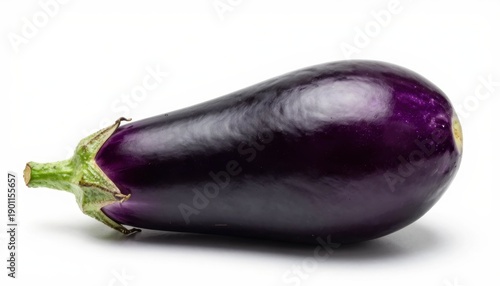 Wallpaper Mural Harvesting fresh eggplant local farm food photography natural setting close-up view organic living Torontodigital.ca