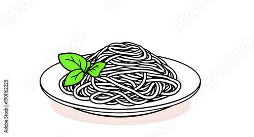noodles, pasta, food, meal, dish, plate, bowl, cuisine, asian, italian, lunch, dinner, restaurant, cooking, kitchen, tasty, delicious, savory, comfort, carb, garnish, herbs, steam, hot, fresh, handdra