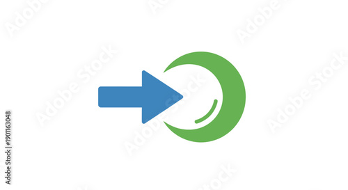 Free Download Green arrow recycling symbol icon. - GFXLoad