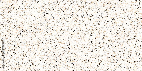 Terrazzo flooring texture polished stone and grain noise pattern old surface marble for background. brown and white paper and marble texture. quartz surface for bathroom or kitchen countertop.
