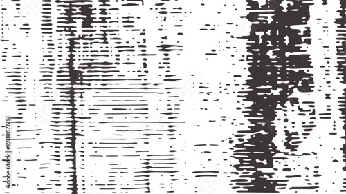Black and contrast grunge texture with irregular vertical lines and smudges