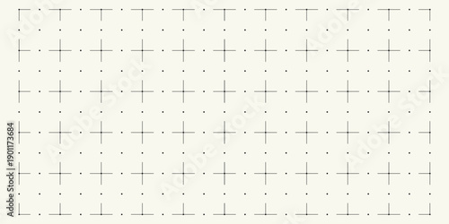 Black grid blueprint background. Black line on white background for technical drawings, architectural plans, digital interfaces, and geometric design templates with precision