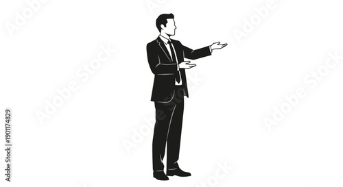 A farmer in overalls and a hat bending down to lift a metal bucket from the ground in a simple illustration.