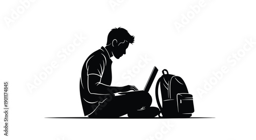 A farmer in overalls and a hat bending down to lift a metal bucket from the ground in a simple illustration.