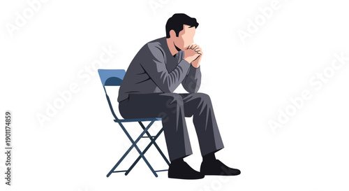 A farmer in overalls and a hat bending down to lift a metal bucket from the ground in a simple illustration.