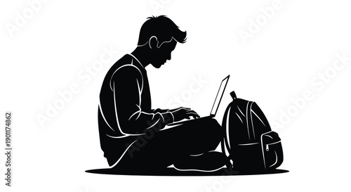 A farmer in overalls and a hat bending down to lift a metal bucket from the ground in a simple illustration.