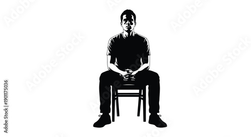 A farmer in overalls and a hat bending down to lift a metal bucket from the ground in a simple illustration.