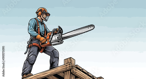 A farmer in overalls and a hat bending down to lift a metal bucket from the ground in a simple illustration.