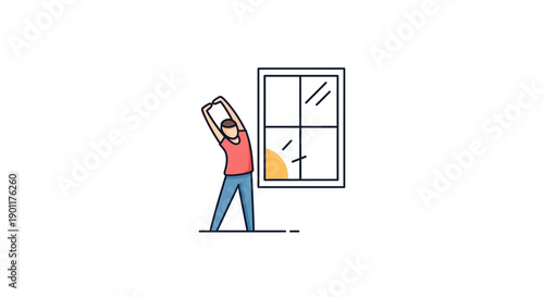 Man holding large light bulb standing.