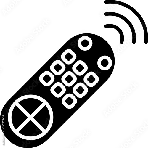 Remote control with buttons Icon