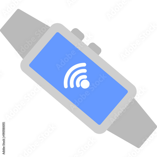 Smart band with signal Icon