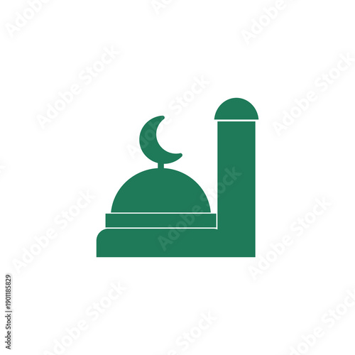 Islamic Mosque Icon for Ramadan
