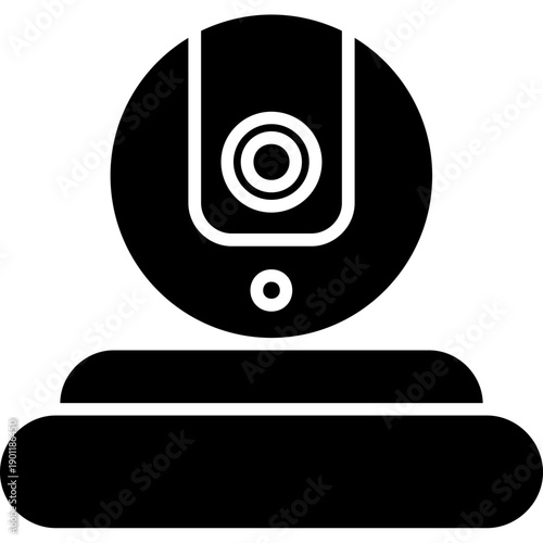 Security camera on base Icon