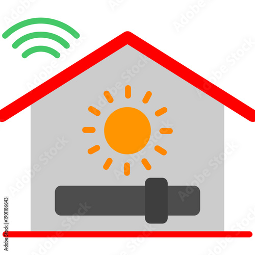 Light control in house Icon