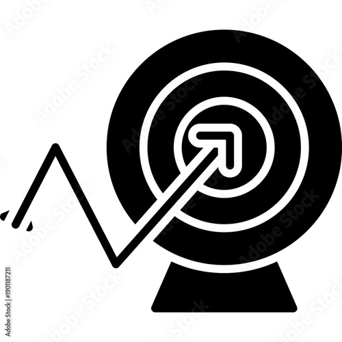 Target with arrow Icon