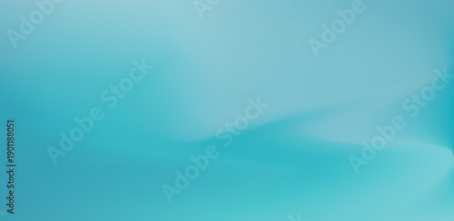 Soft blue turquoise gradient abstract background smooth wave design