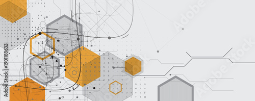 Scientific or medica background, DNA strands, connected neural web