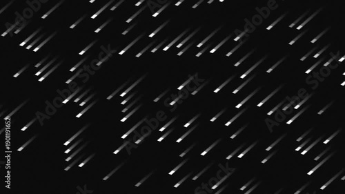 Abstract image depicting varying patterns of light streaks against a dark background