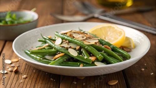 Haricots Verts Amandine with Toasted Almonds | Classic French Vegetable Dish