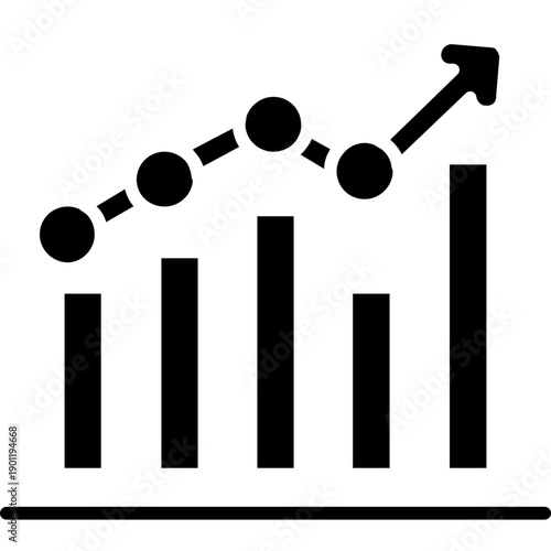Business Forecasting Chart Icon
