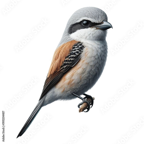 Shrike Bird Hooked Beak transparent