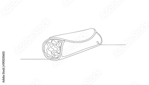 Vector sushi roll illustration, for menu or food blog, isolated on transparent background, png