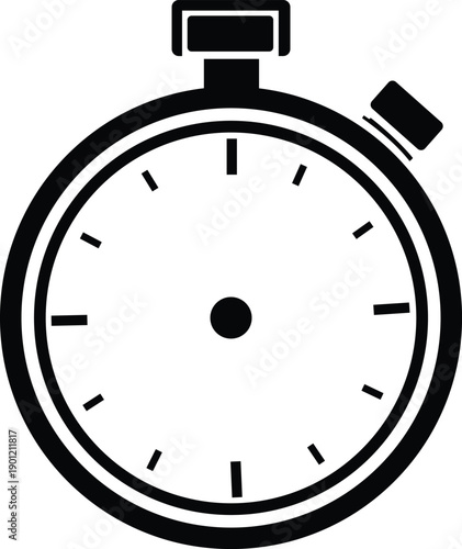 stopwatch vector icon