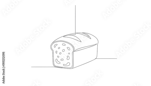 vector illustration of a sliced loaf of bread, crusty bread or sandwich loaf, for bakery or food template, Isolated on transparent background, png