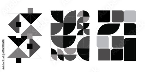 gemetric background set