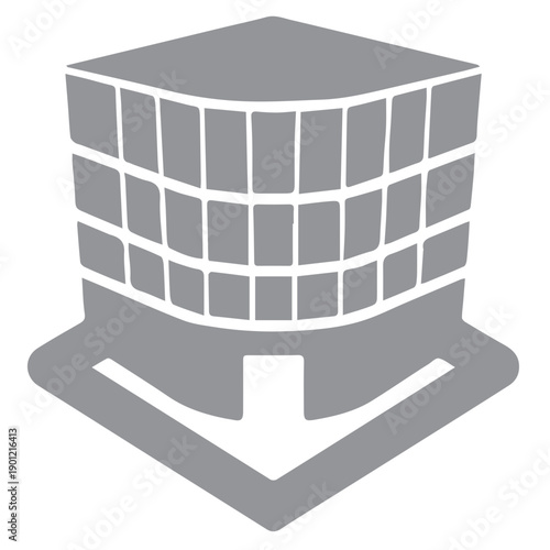 Modern Building Icon