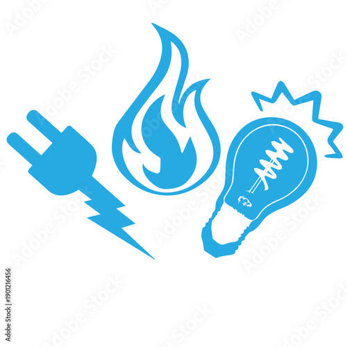 Energy & Utilities Icons