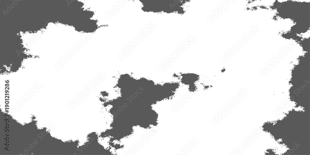 Obraz premium Detailed vector illustration of a world map including a geography outline of the Europe continent and nations like Italy, Ireland, Greece, and the UK with EU borders for travel and business