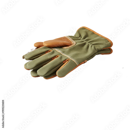 Wallpaper Mural Pair of Work Gloves on transparent Background Torontodigital.ca