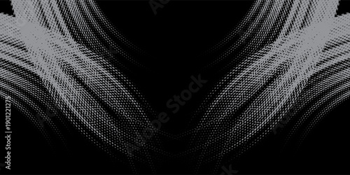 Car stickers with abstract sporty line motifs, black and gray color combinations, grunge motifs, Vector Illustration.