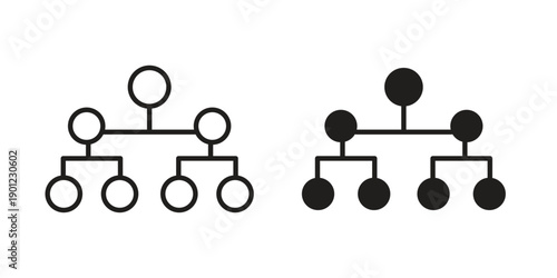 classification icon for mobile concept and web apps, editable stroke
